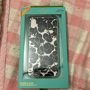 Kate Spade floral iPhone XS Max phone case